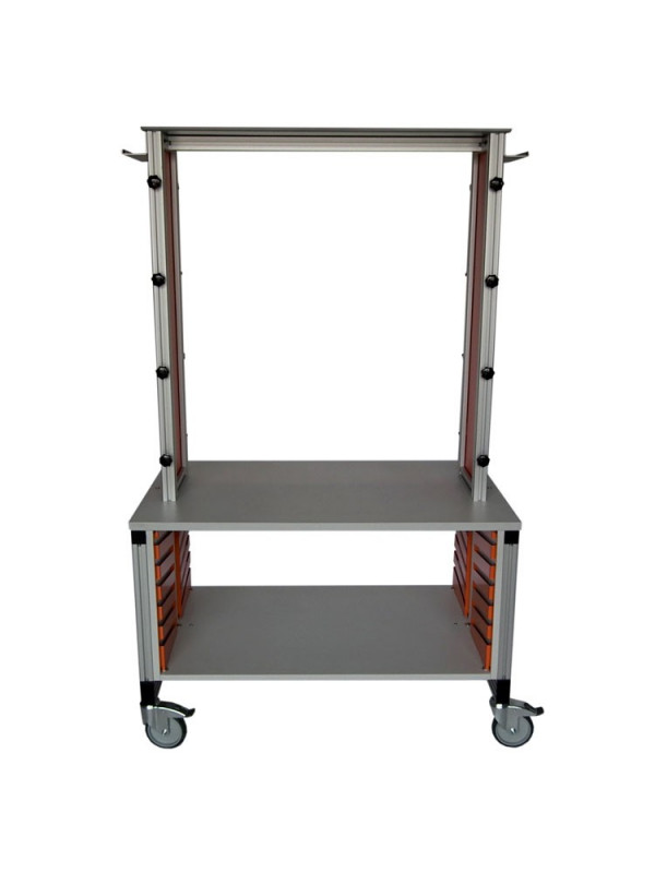 THEPRA T-Varia wagen practicumopstelling