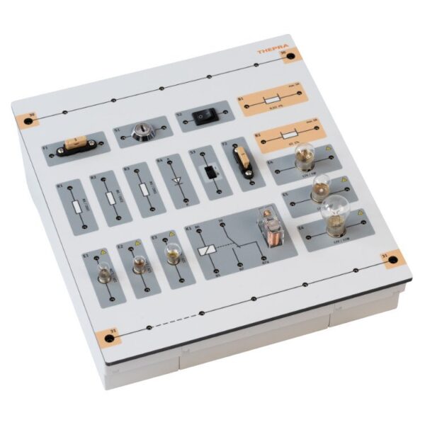 THEPRA Voertuig-Elektronica Trainer vooraanzicht